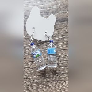 Water bottle earrings